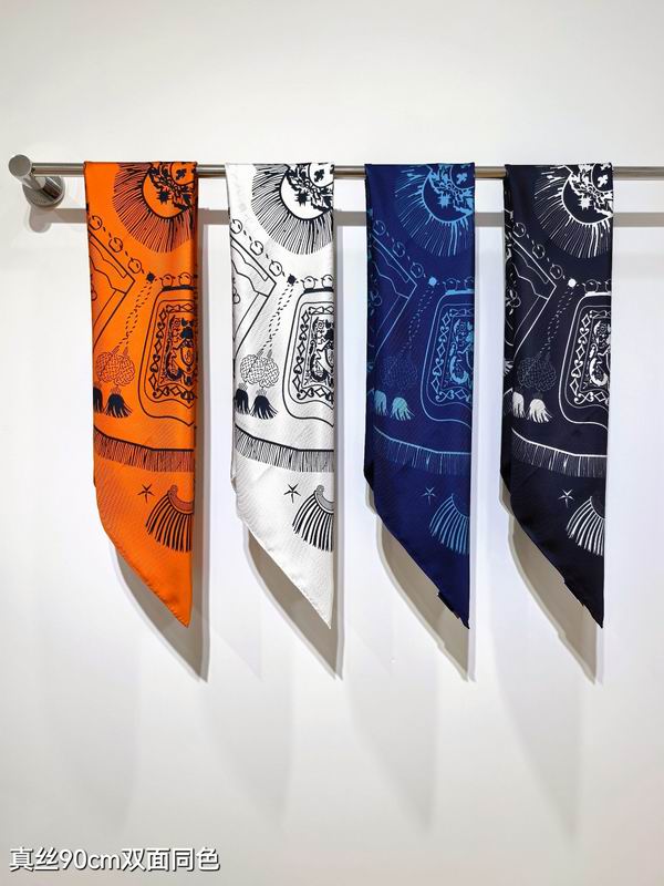 Hermes silk Scarf 90X90cm E030144